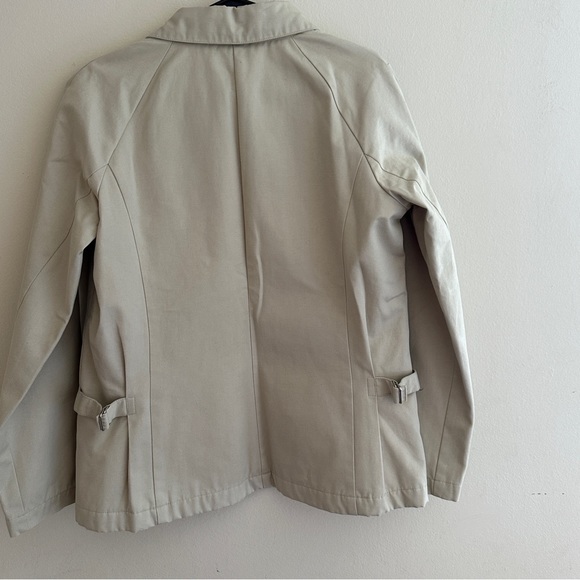 A.P.C. Rue De Paris Women's Jacket Size M Ivory Cotton with zipper - Picture 5 of 9